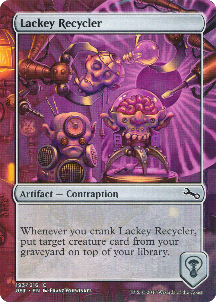 Lackey Recycler (UST-193) - Unstable (Borderless) Foil