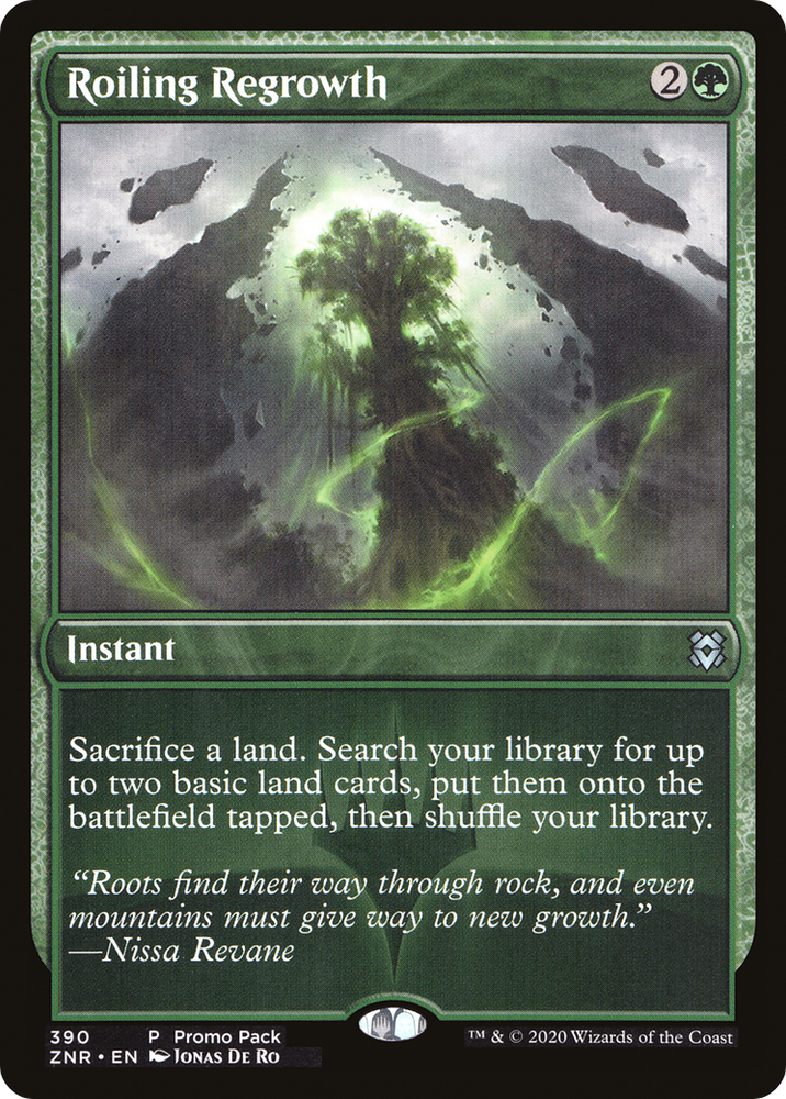 Roiling Regrowth (PPZNR-390) - Zendikar Rising