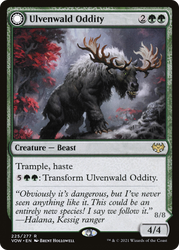 Ulvenwald Oddity (VOW-225) - Innistrad: Crimson Vow: (Double Faced Transform)