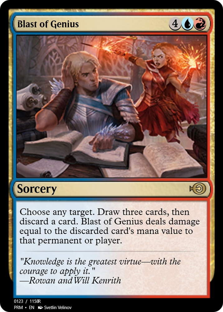Blast of Genius (PRM-95475) - Magic Online Promos Foil