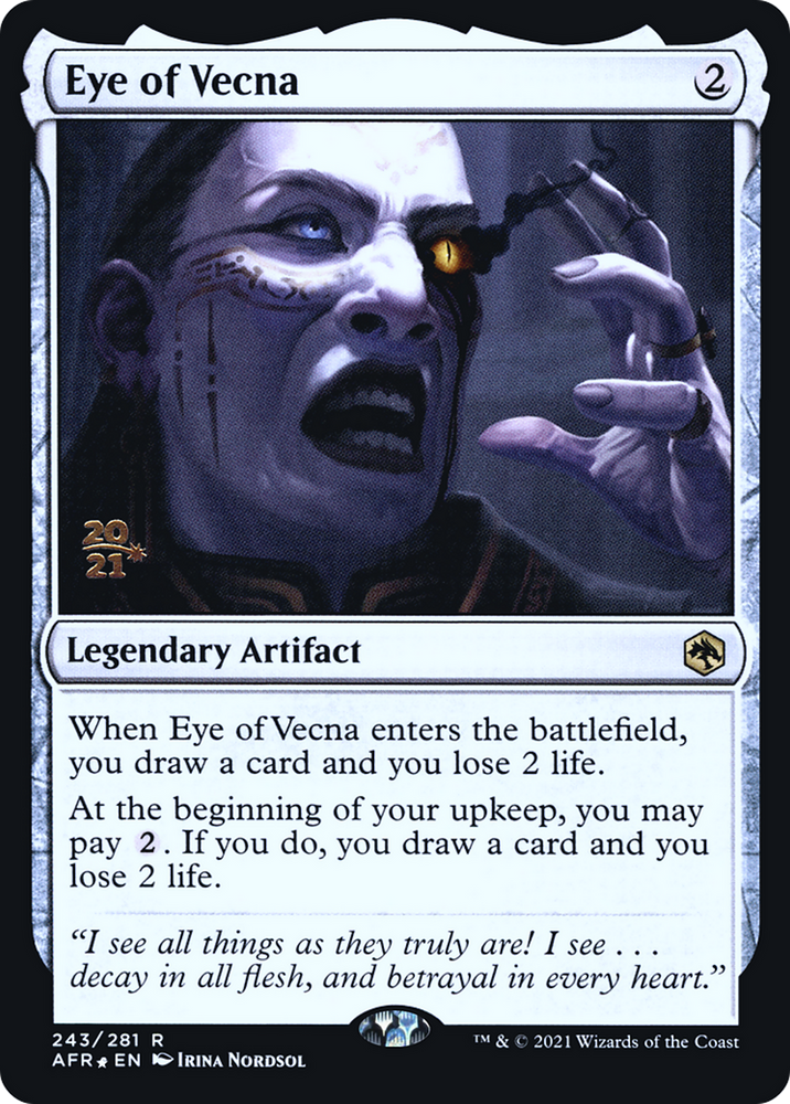 Eye of Vecna (PRE-243) - Adventures in the Forgotten Realms Promos Foil