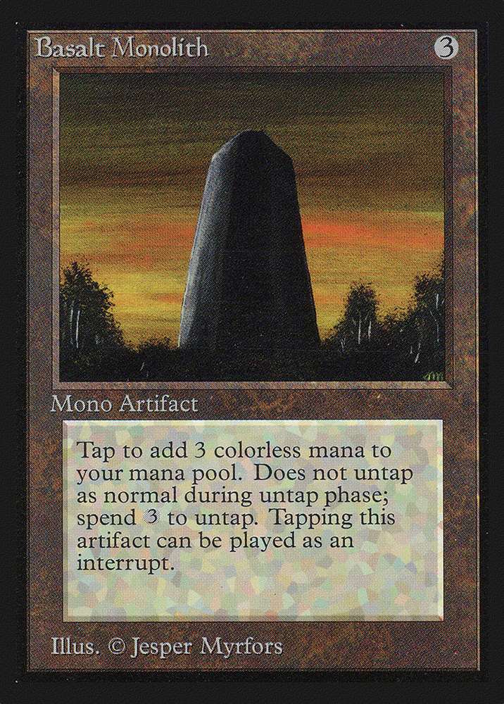 Basalt Monolith (CE) (CED-232) - Collectors' Edition