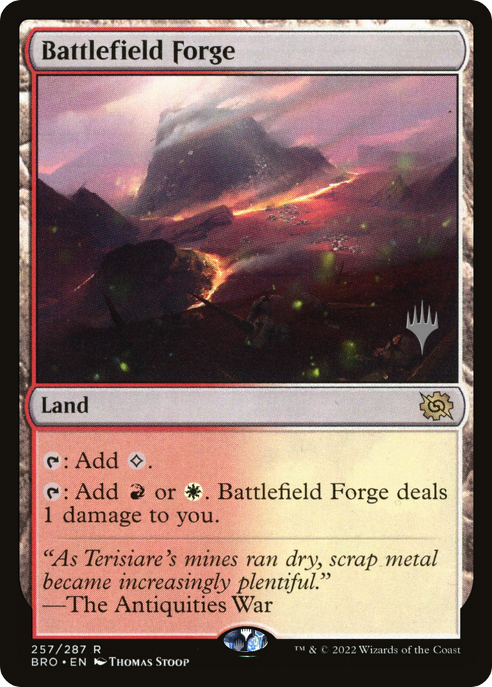 Battlefield Forge (PPBRO-257P) - The Brothers' War Promos Foil