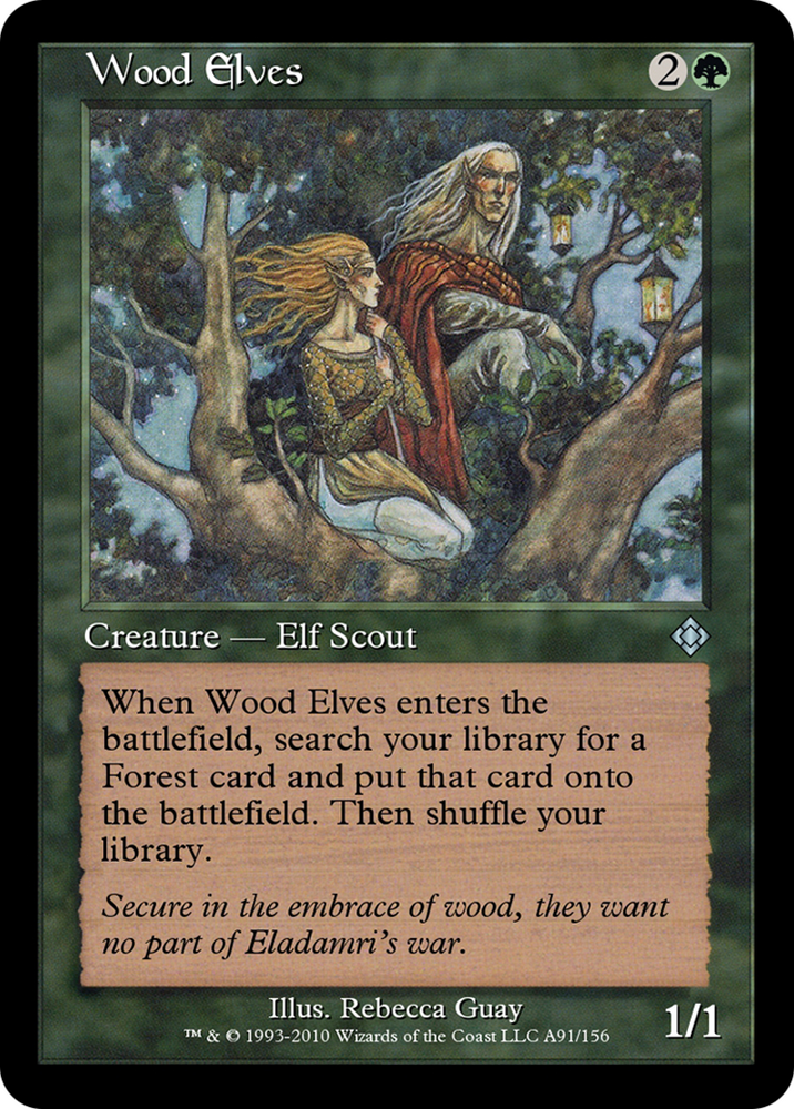 Wood Elves (TD0-A91) - Magic Online Theme Decks