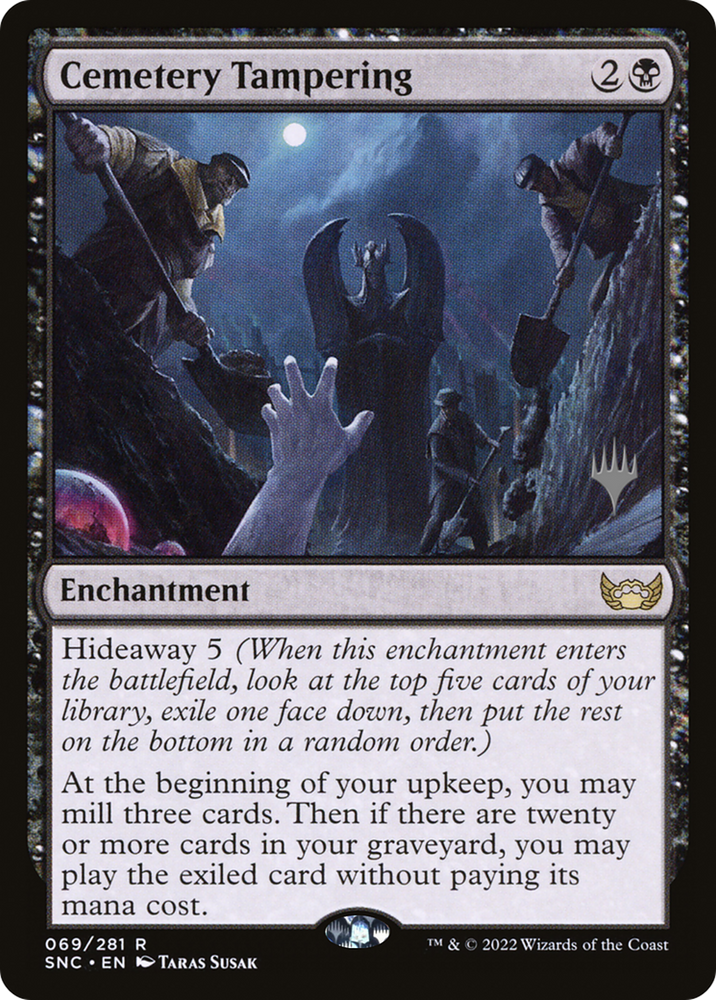 Cemetery Tampering (PPSNC-69P) - Streets of New Capenna Promos