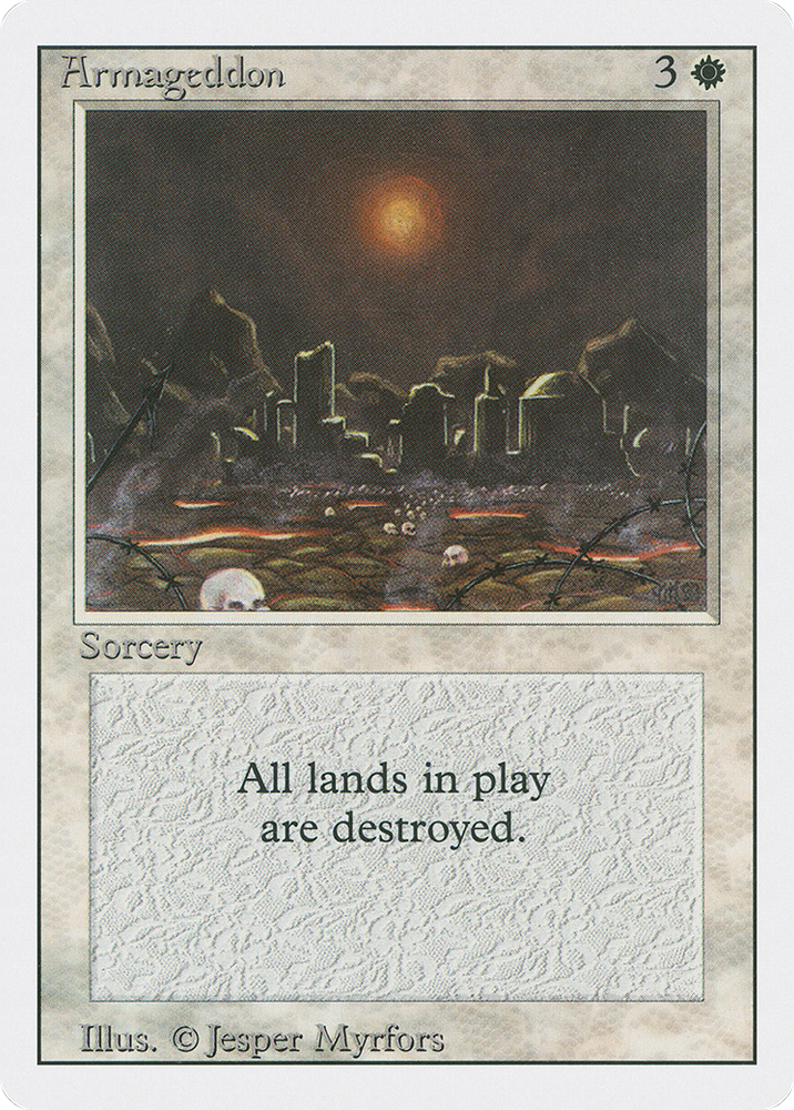 Armageddon (3ED-002) - Revised Edition