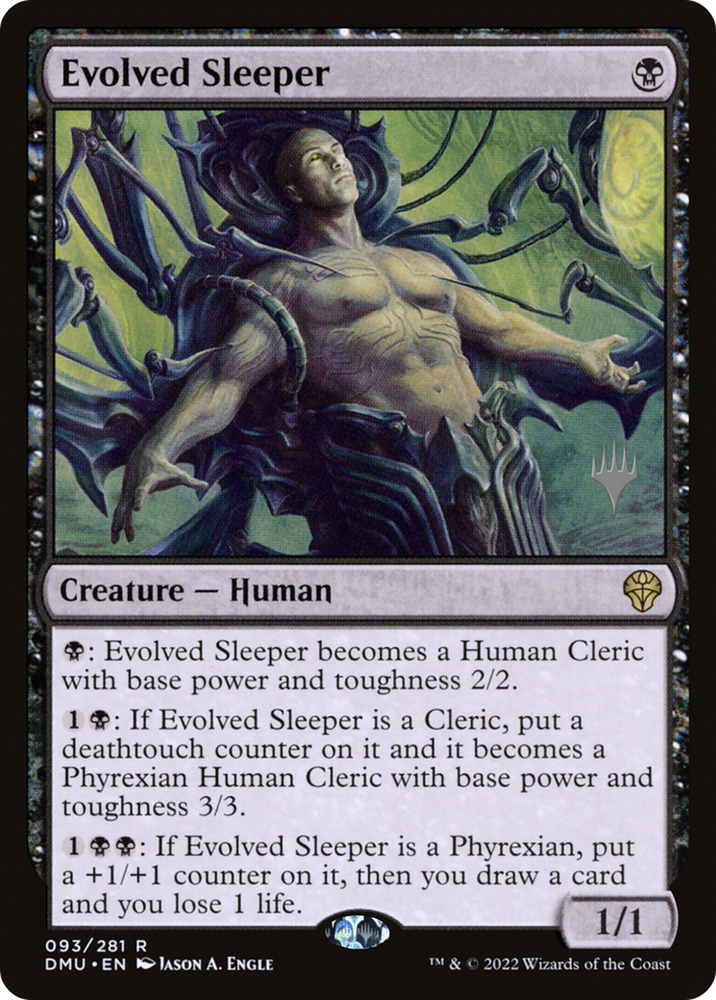 Evolved Sleeper (PPDMU-93P) - Dominaria United Promos Foil