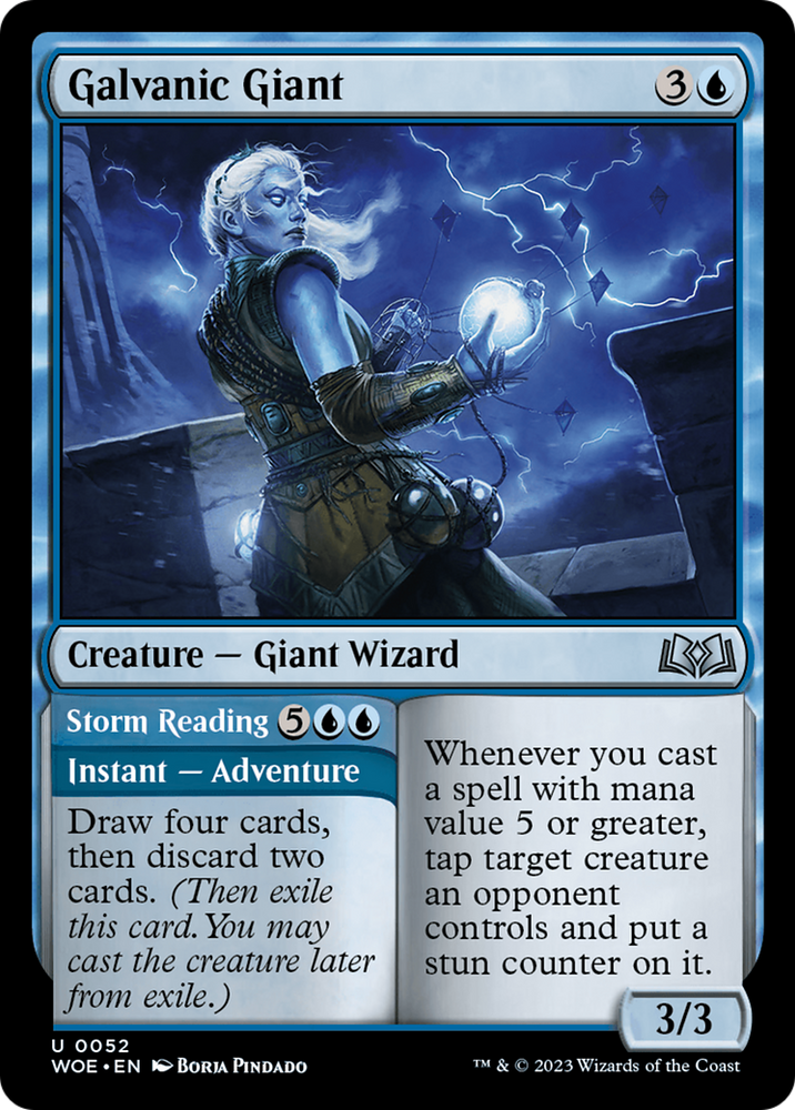 Galvanic Giant (WOE-052) - Wilds of Eldraine