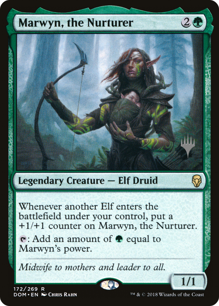 Marwyn, the Nurturer (PPM20-172) - Dominaria Promos Foil