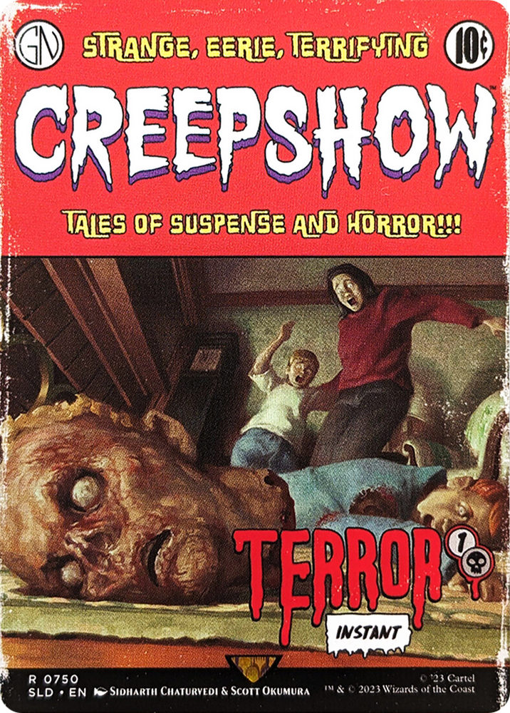 Terror (SLD-750) - Secret Lair Drop (Borderless) Foil