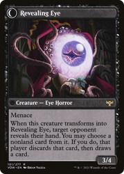 Concealing Curtains (VOW-101) - Innistrad: Crimson Vow: (Double Faced Transform)