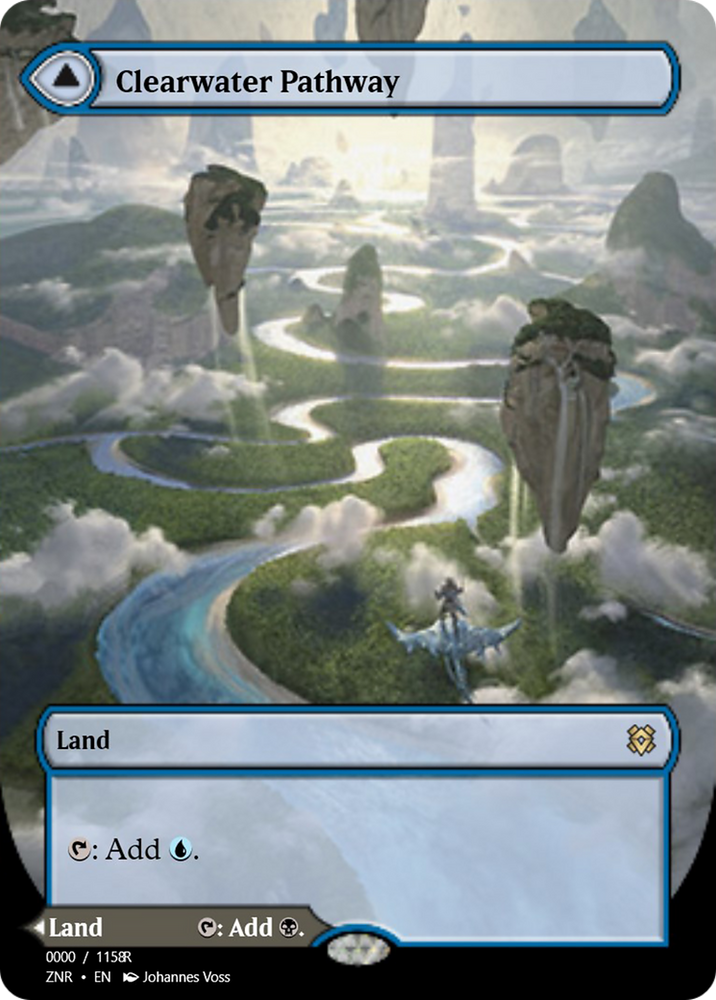 Clearwater Pathway // Murkwater Pathway (PRM-83858) - Magic Online Promos Foil