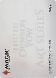 Markov Purifier // Markov Purifier (AVOW-062) - Crimson Vow Art Series (Borderless) Foil