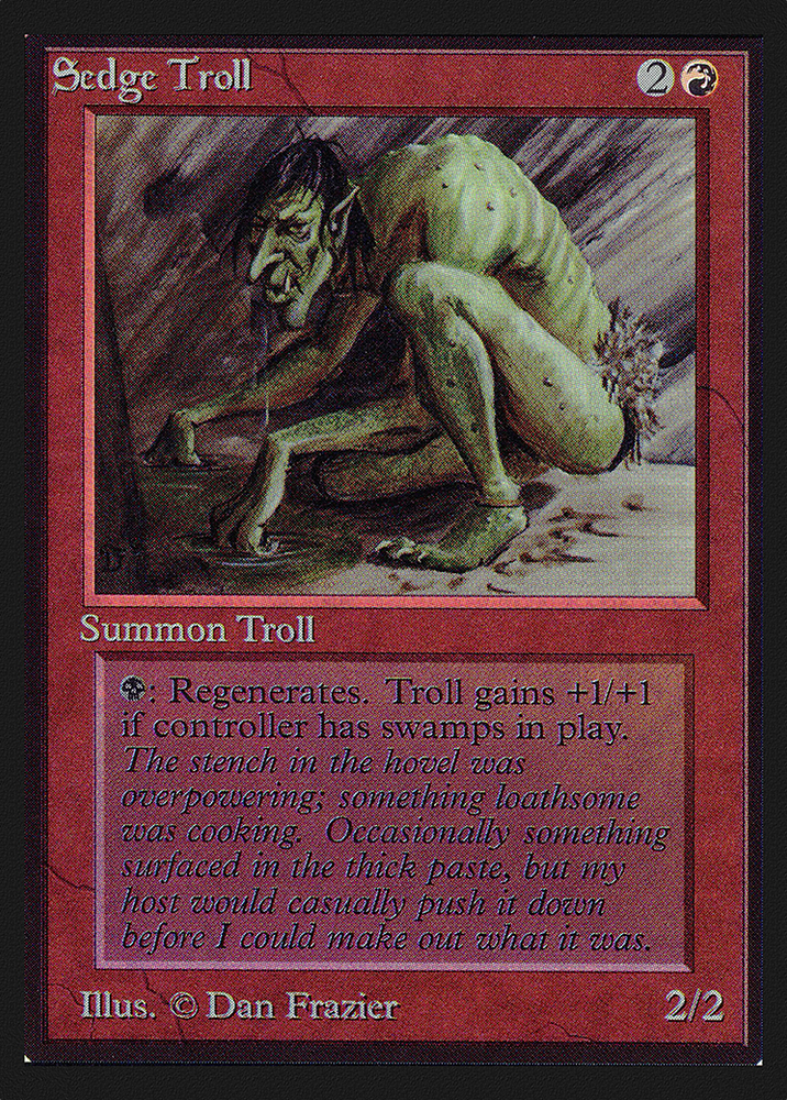Sedge Troll (CE) (CED-173) - Collectors' Edition