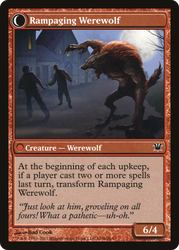 Tormented Pariah (ISD-165) - Innistrad: (Double Faced Transform) Foil