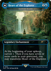 Heart of the Explorer - Search for Azcanta (SLD-1502) - Secret Lair Drop (Borderless) Foil