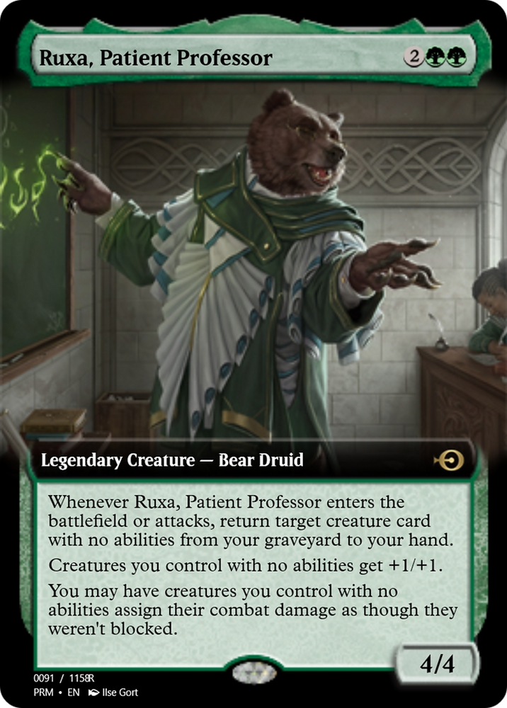Ruxa, Patient Professor (PRM-90154) - Magic Online Promos Foil