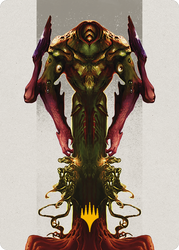Kozilek, the Broken Reality // Kozilek, the Broken Reality (AMH3-051) - Modern Horizons 3 Art Series (Borderless) Foil