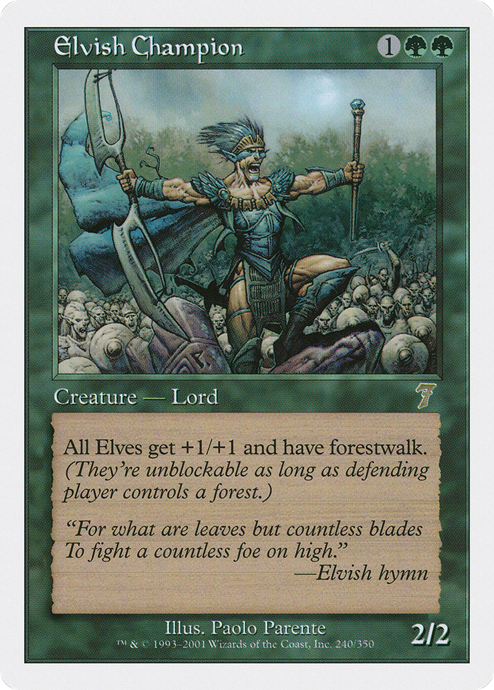Elvish Champion (7ED-240) - Seventh Edition