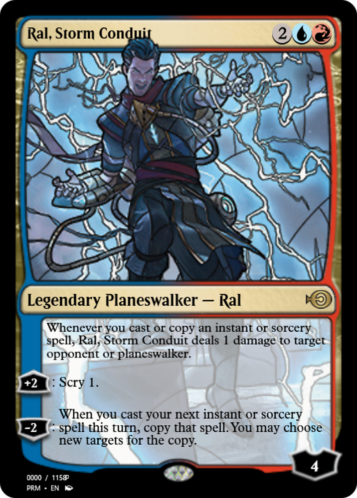 Ral, Storm Conduit (PRM-77965) - Magic Online Promos Foil