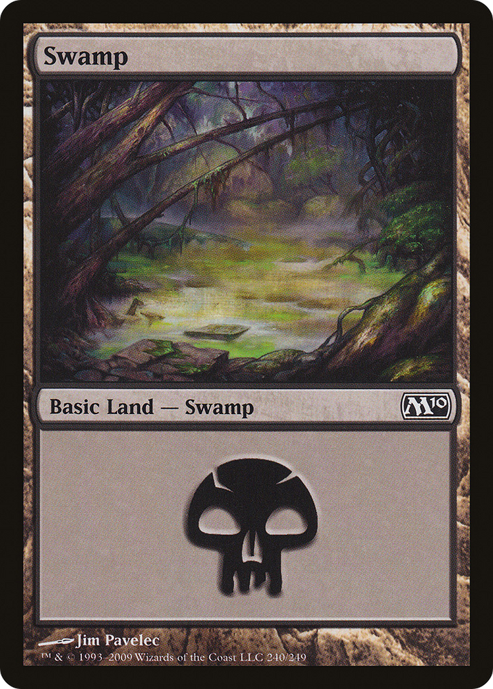 Swamp (240) (M10-240) - Magic 2010