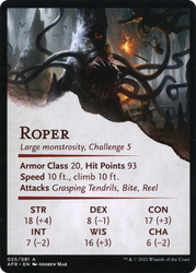 Lurking Roper // Roper (AAFR-025) - Adventures in the Forgotten Realms Art Series (Borderless) Foil