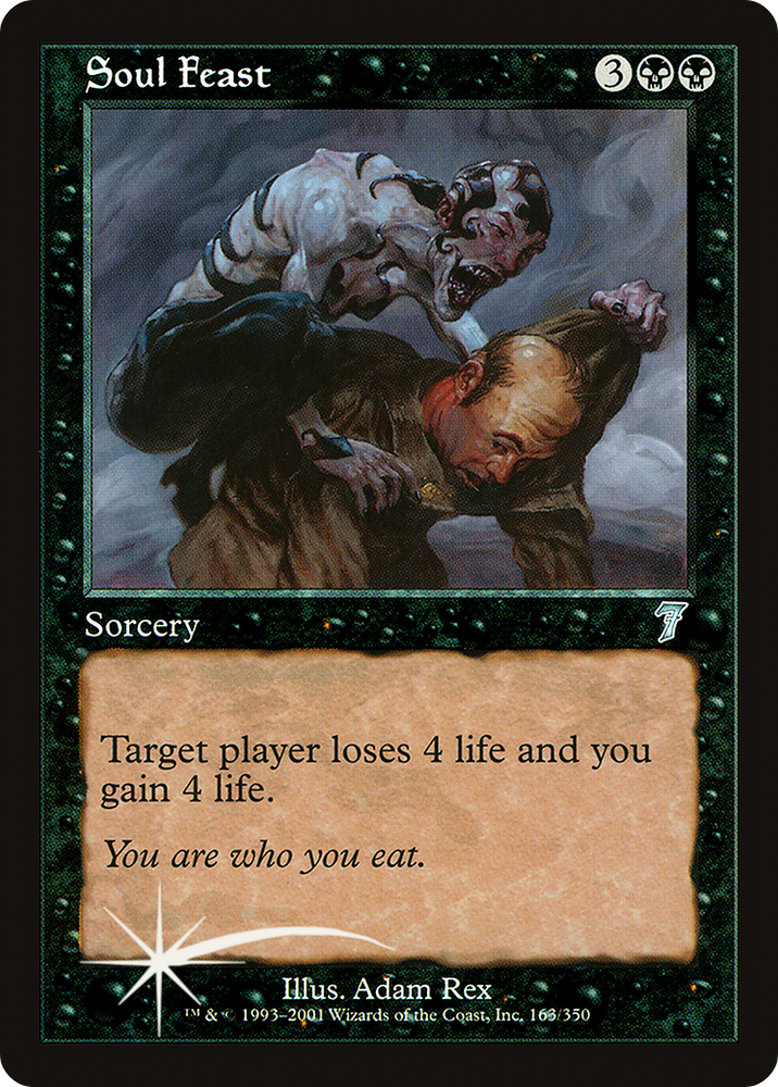 Soul Feast (7ED-163★) - Seventh Edition Foil