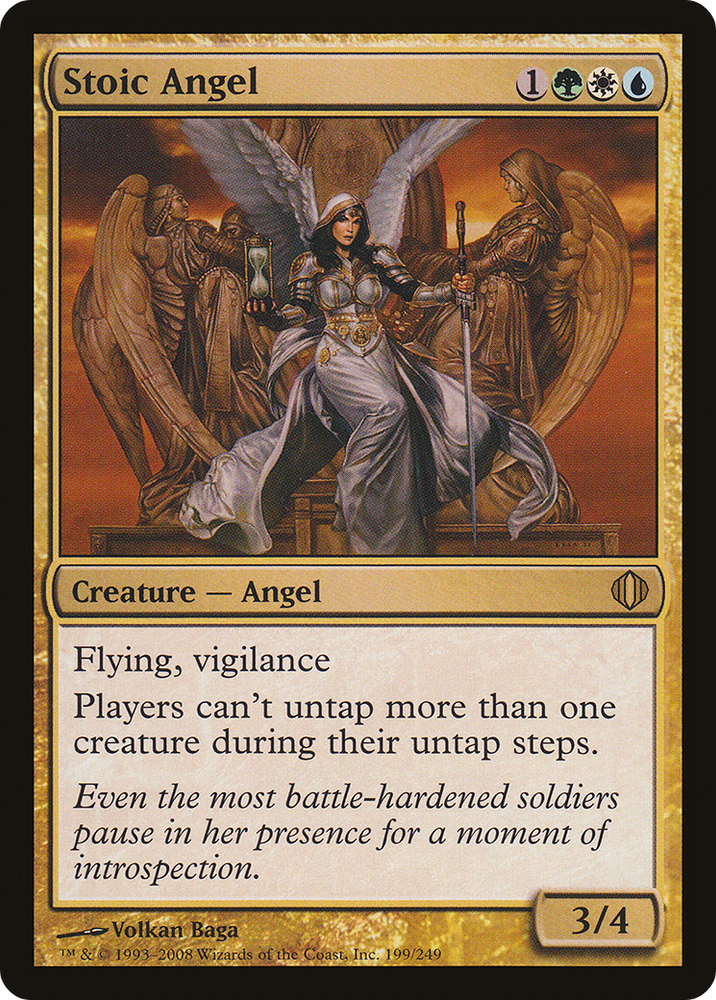 Stoic Angel (ALA-199) - Shards of Alara Foil