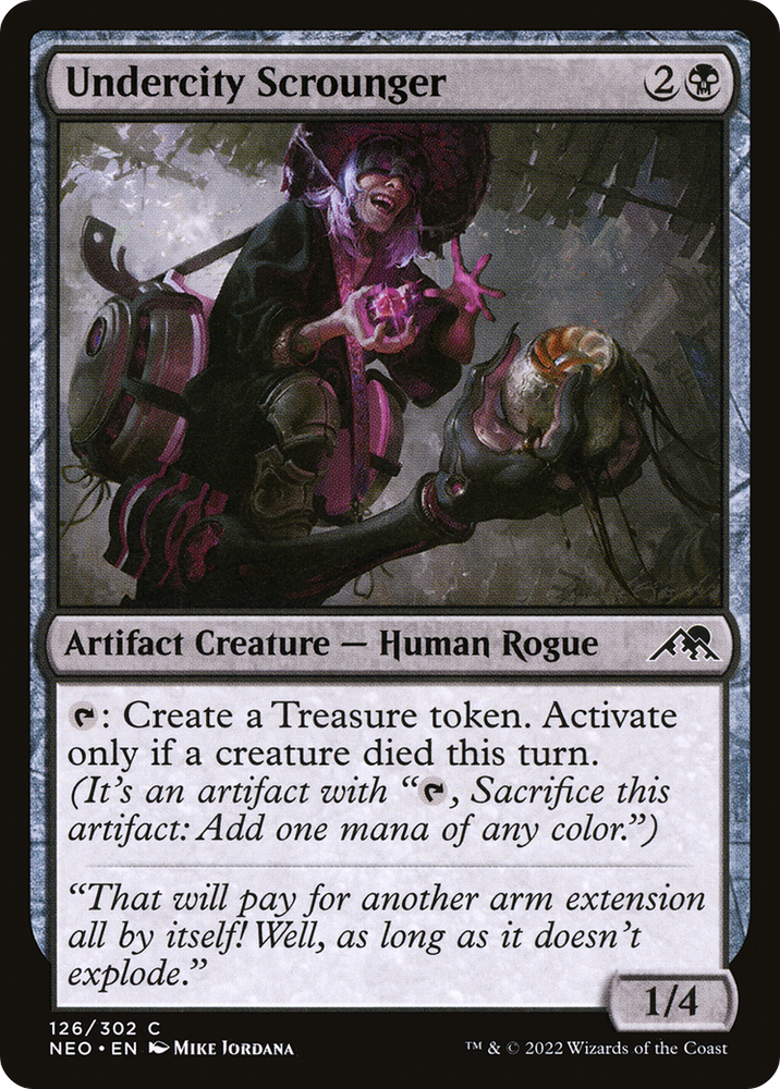 Undercity Scrounger (NEO-126) - Kamigawa: Neon Dynasty