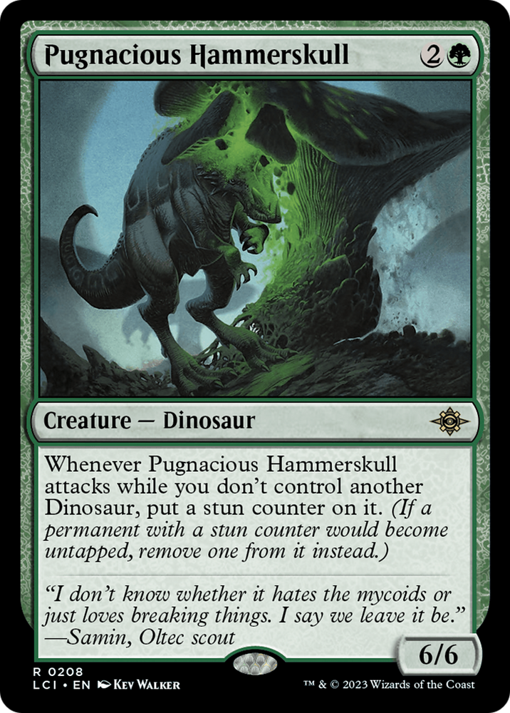 Pugnacious Hammerskull (LCI-208) - The Lost Caverns of Ixalan