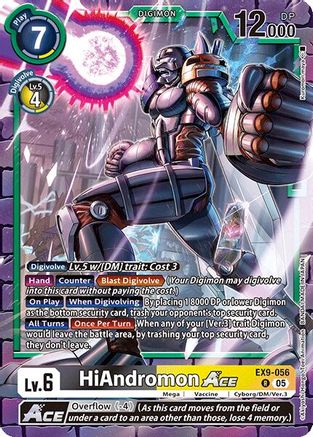 HiAndromon ACE (EX9-056) - Versus Monsters Foil