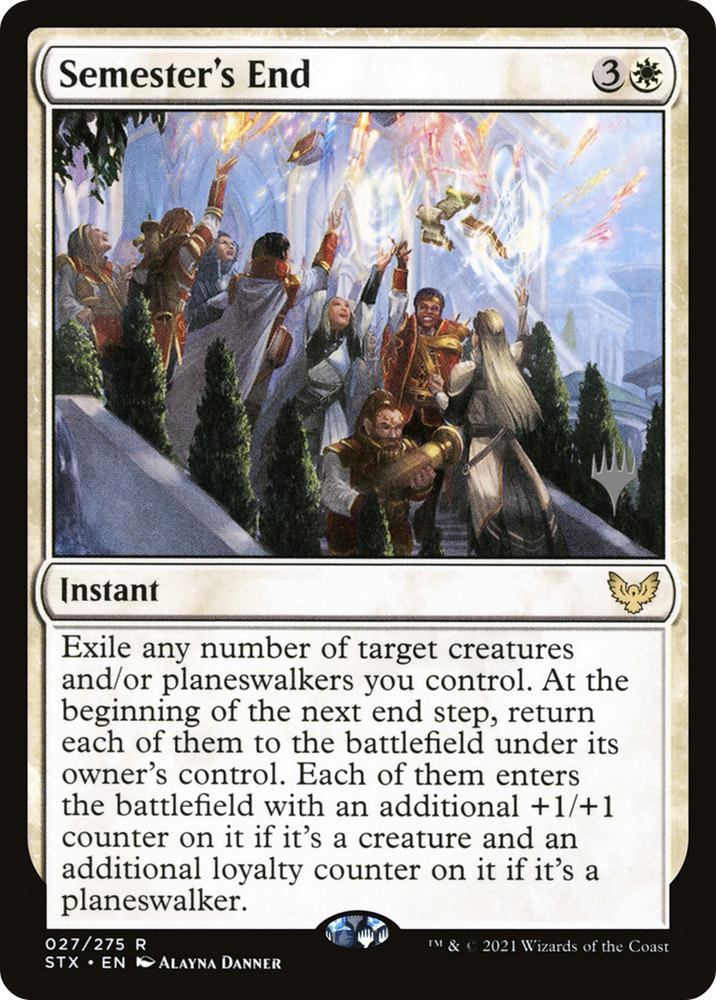 Semester's End (PPSTX-027) - Strixhaven: School of Mages Promos Foil