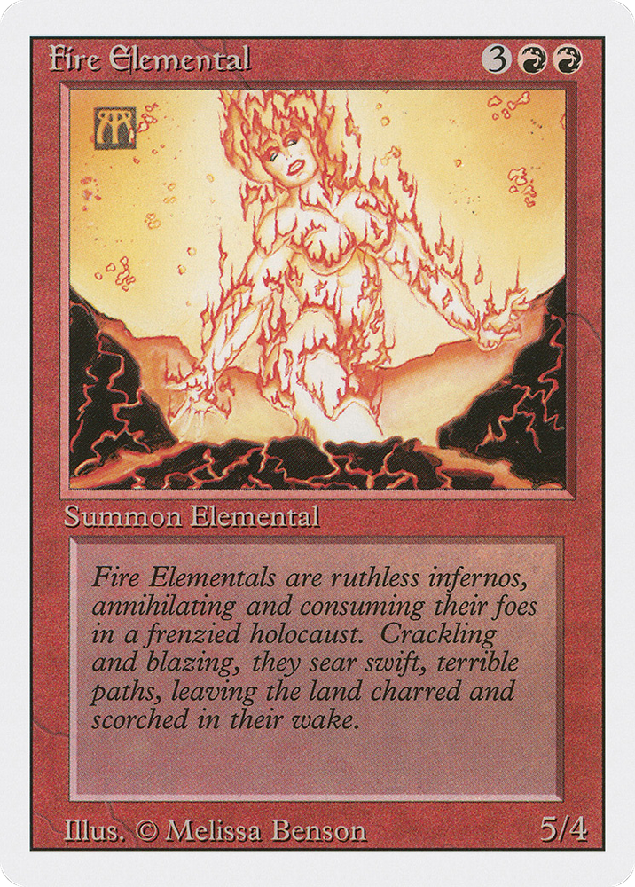 Fire Elemental (3ED-) - Revised Edition
