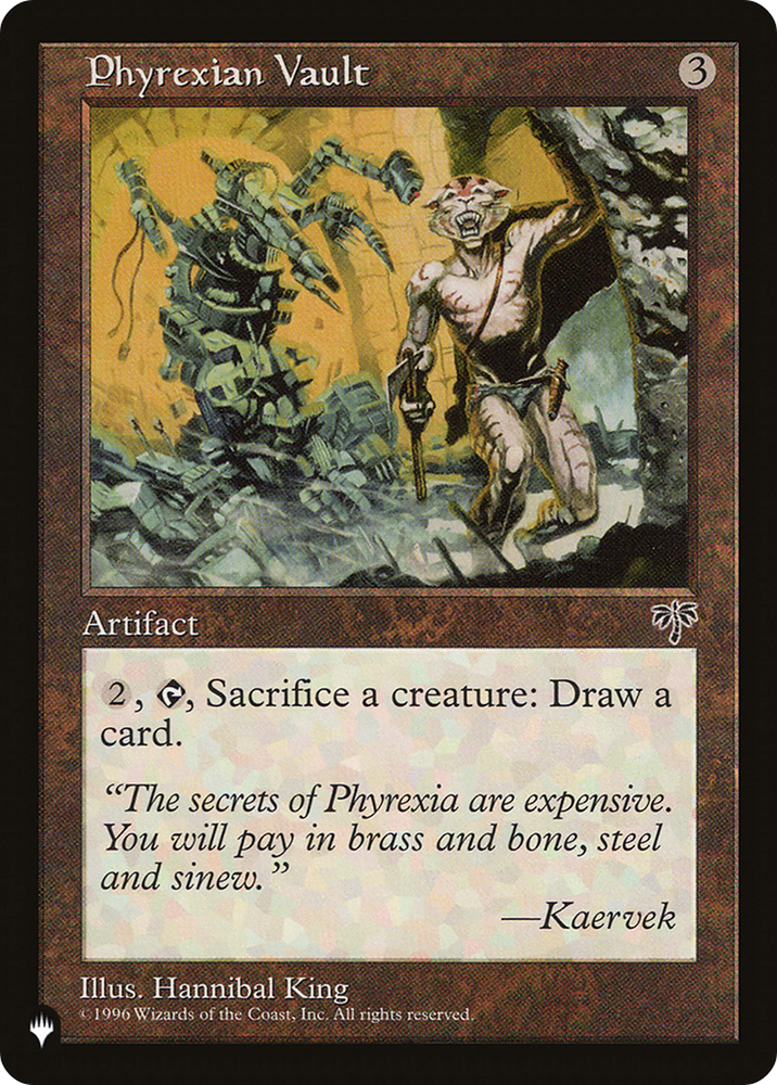 Phyrexian Vault (LIST-) - The List