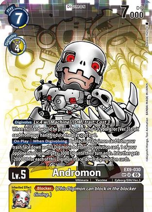 Andromon (SP) (EX9-030) - Versus Monsters Foil