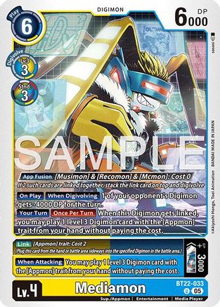 Mediamon (BT22-033) - Cyber Eden
