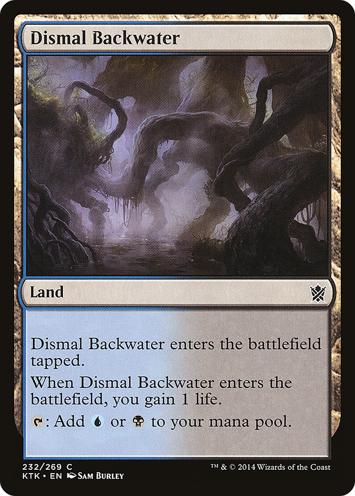 Dismal Backwater (KTK-232) - Khans of Tarkir