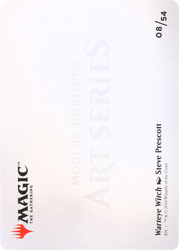 Warteye Witch // Warteye Witch (AMH1-008) - Modern Horizons Art Series (Borderless)
