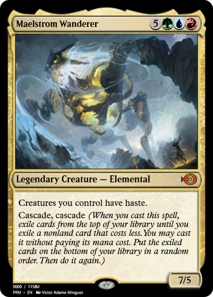 Maelstrom Wanderer (PRM-86190) - Magic Online Promos
