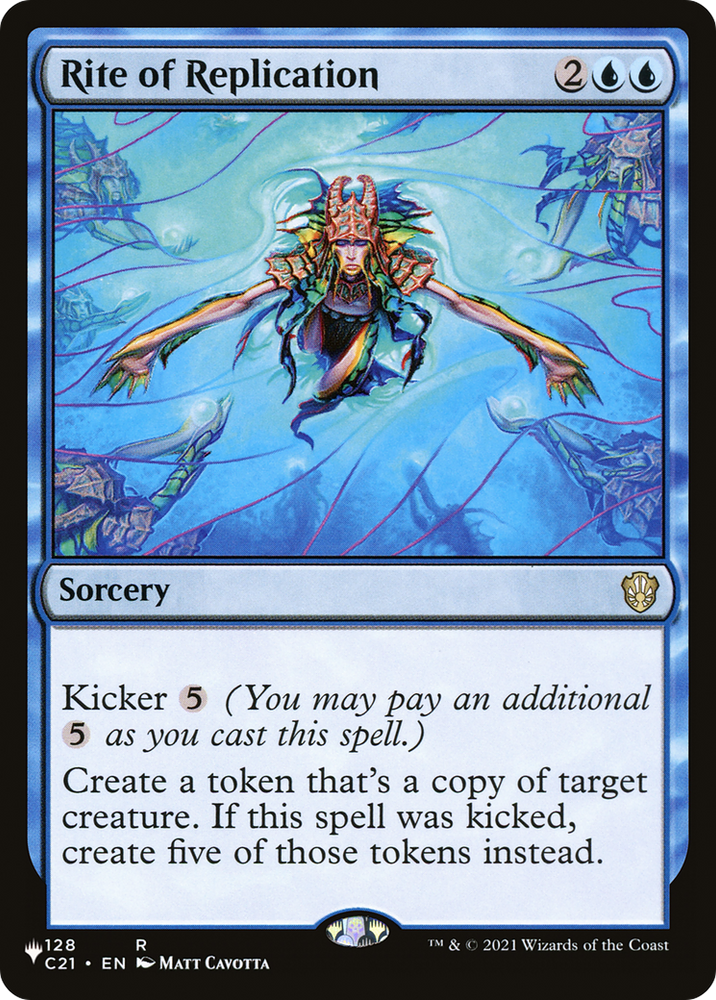 Rite of Replication (LIST-128/081) - The List