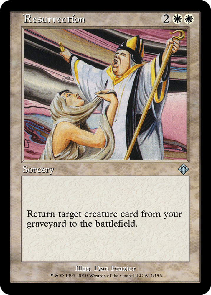 Resurrection (TD0-A14) - Magic Online Theme Decks