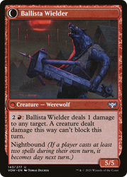 Ballista Watcher (VOW-143) - Innistrad: Crimson Vow: (Double Faced Transform)