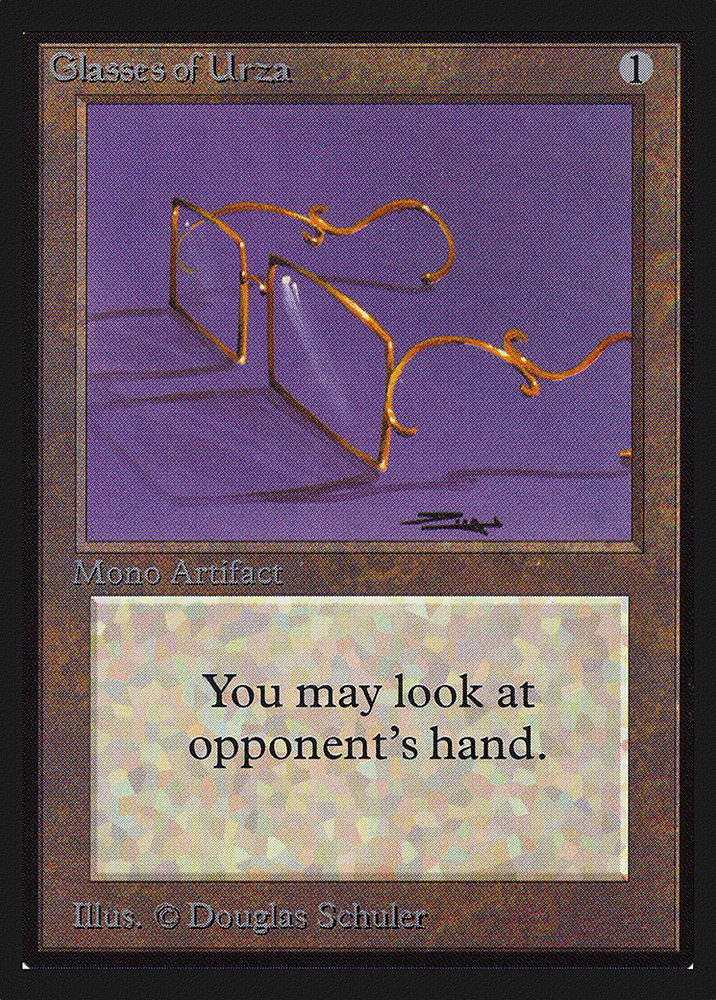 Glasses of Urza (IE) (IED-) - Intl. Collectors' Edition