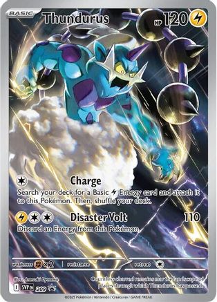 Thundurus 209  - Holofoil SV Scarlet & Violet Promo Cards - Promo