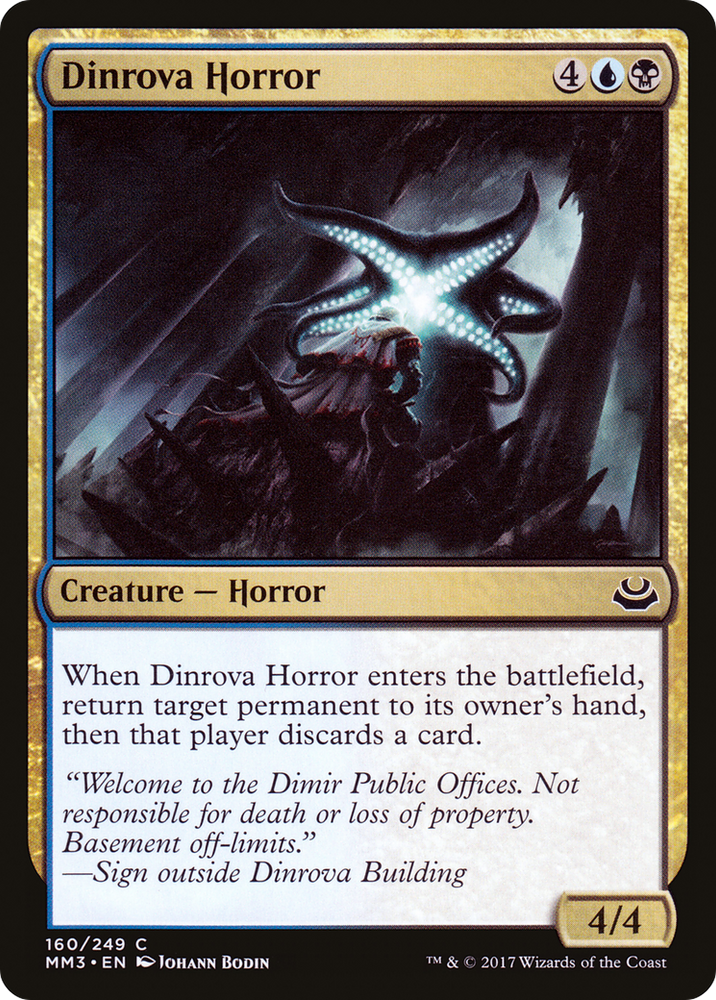 Dinrova Horror (MM3-160) - Modern Masters 2017