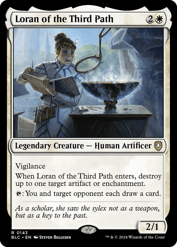 Loran of the Third Path (BLC-143) - Bloomburrow Commander