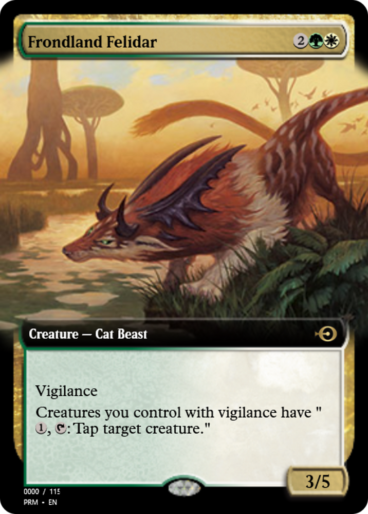 Frondland Felidar (PRM-80815) - Magic Online Promos