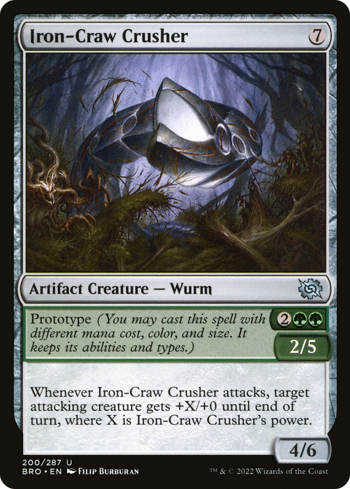 Iron-Craw Crusher (BRO-200) - The Brothers' War