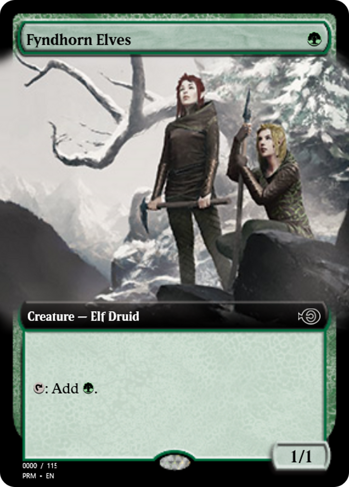 Fyndhorn Elves (PRM-86118) - Magic Online Promos Foil