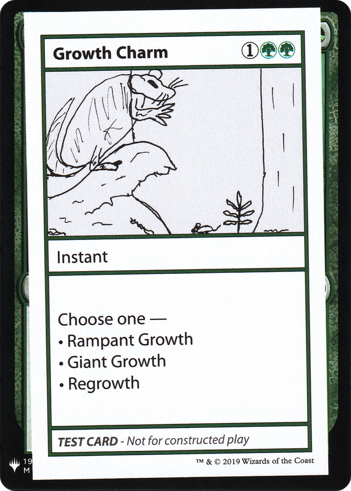 Growth Charm (CMB1-) - Mystery Booster Playtest Cards 2019